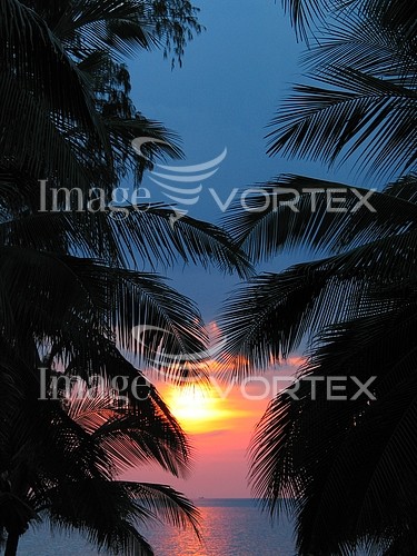 Sunset / sunrise royalty free stock image #130500688