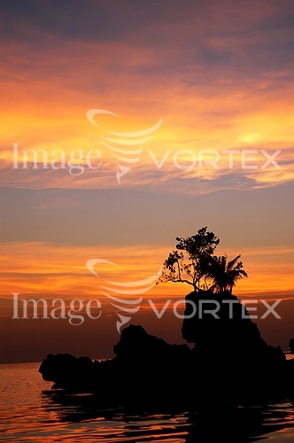 Sunset / sunrise royalty free stock image #141183555