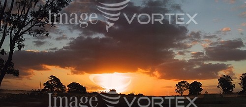 Sunset / sunrise royalty free stock image #185124338