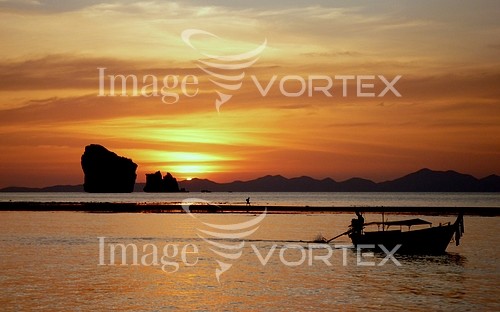 Sunset / sunrise royalty free stock image #224626099