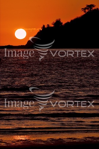 Sunset / sunrise royalty free stock image #240415249