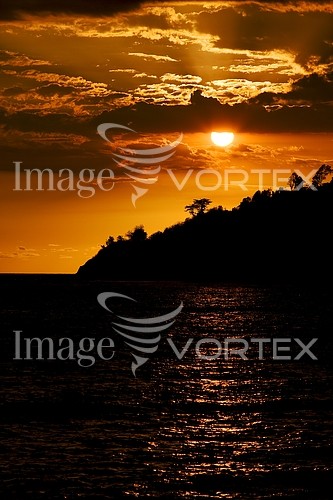 Sunset / sunrise royalty free stock image #240784460