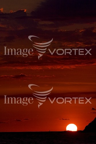 Sunset / sunrise royalty free stock image #240989817