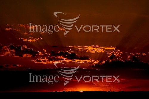 Sunset / sunrise royalty free stock image #243967453