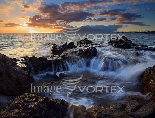 Sunset / sunrise royalty free stock image #350901858