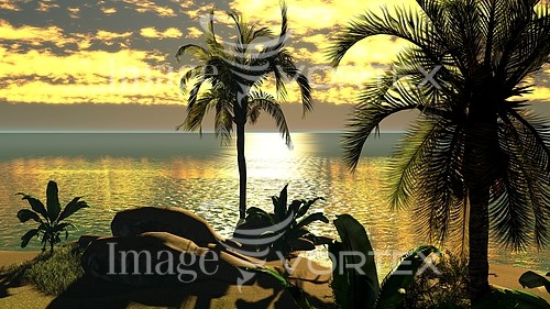 Sunset / sunrise royalty free stock image #370947900