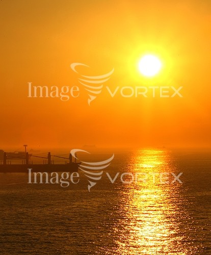 Sunset / sunrise royalty free stock image #380958404