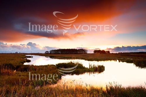 Sunset / sunrise royalty free stock image #435676275