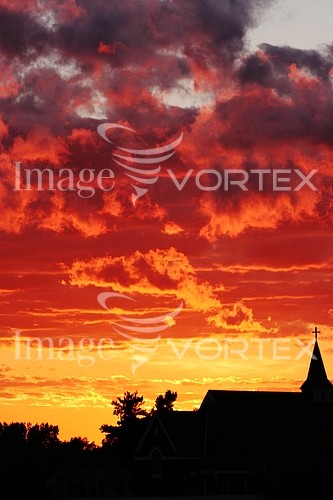 Sunset / sunrise royalty free stock image #497099406
