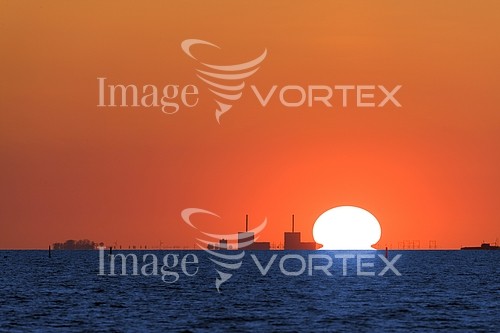 Sunset / sunrise royalty free stock image #547854452