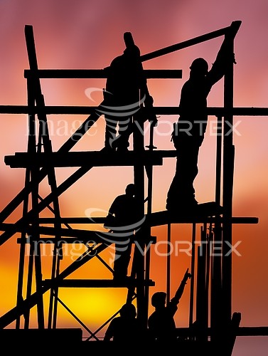 Sunset / sunrise royalty free stock image #594385204