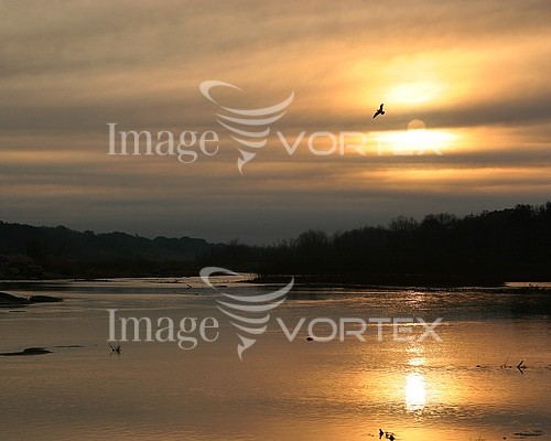 Sunset / sunrise royalty free stock image #610475706