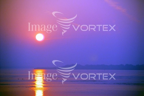 Sunset / sunrise royalty free stock image #681167573