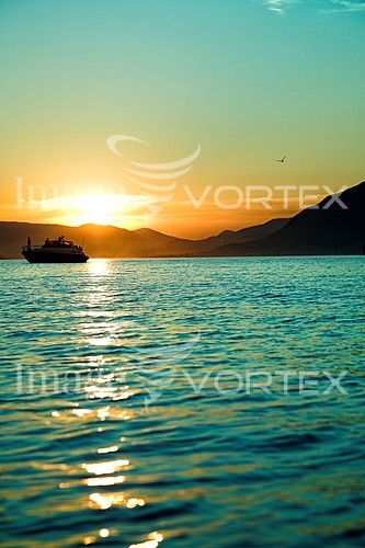 Sunset / sunrise royalty free stock image #740089999