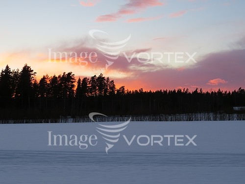 Sunset / sunrise royalty free stock image #742254910
