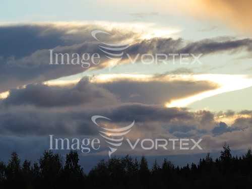 Sunset / sunrise royalty free stock image #742434101