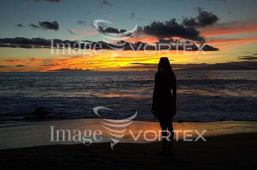 Sunset / sunrise royalty free stock image #758261807