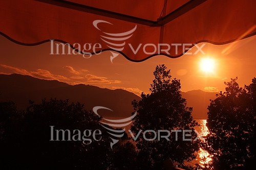 Sunset / sunrise royalty free stock image #799475534