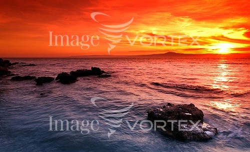 Sunset / sunrise royalty free stock image #824780906