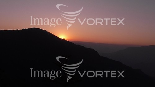 Sunset / sunrise royalty free stock image #848145443