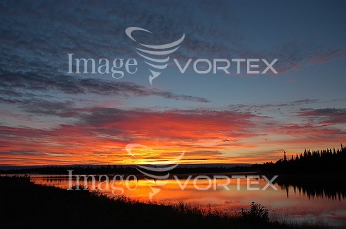 Sunset / sunrise royalty free stock image #911418223