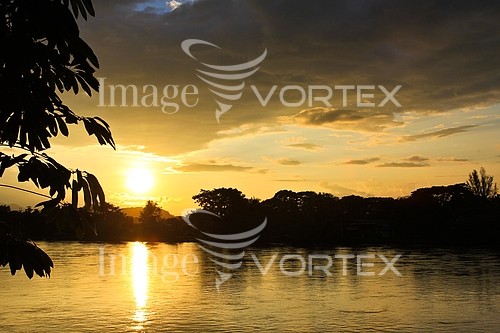 Sunset / sunrise royalty free stock image #964704073